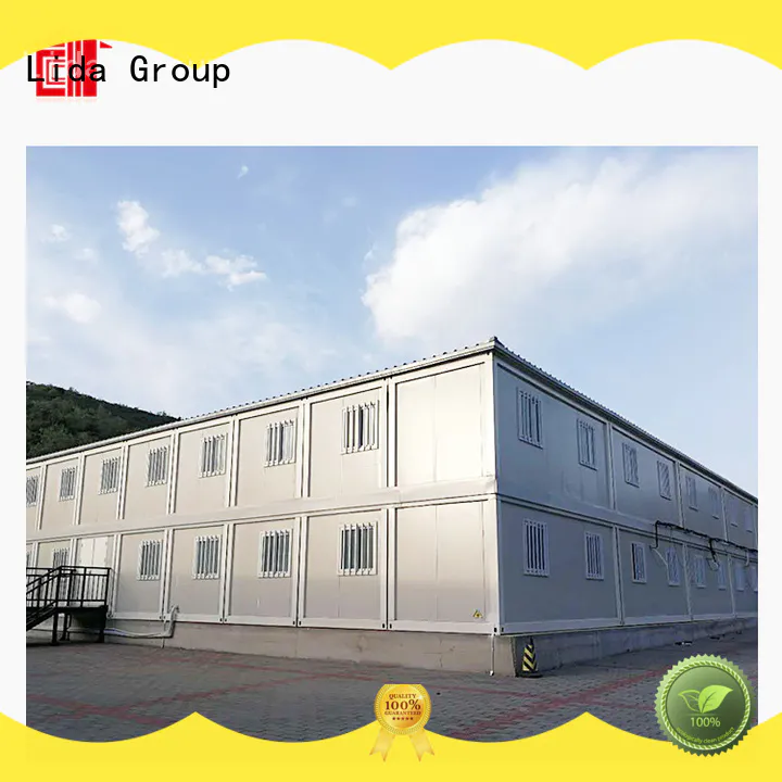 Lida Group steel shipping containers prices factory used as kitchen, shower room