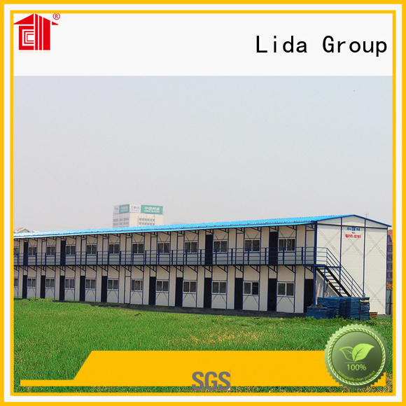 Proveedores de viviendas prefabricadas ecológicas de Lida Group para alojamiento del personal