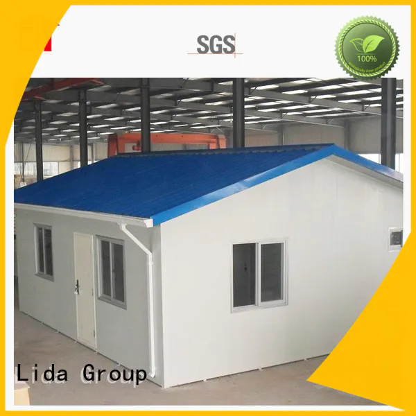 Lida Group Custom prefabricated log homes Supply for site office