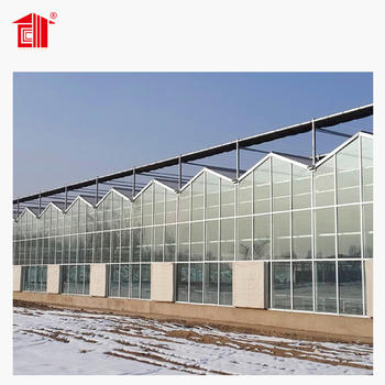 Prefab Greenhouse with Sandwich Panel & Steel Structure Lida Group