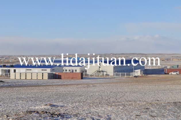 Proyecto de campamento integrado grande de Mongolia