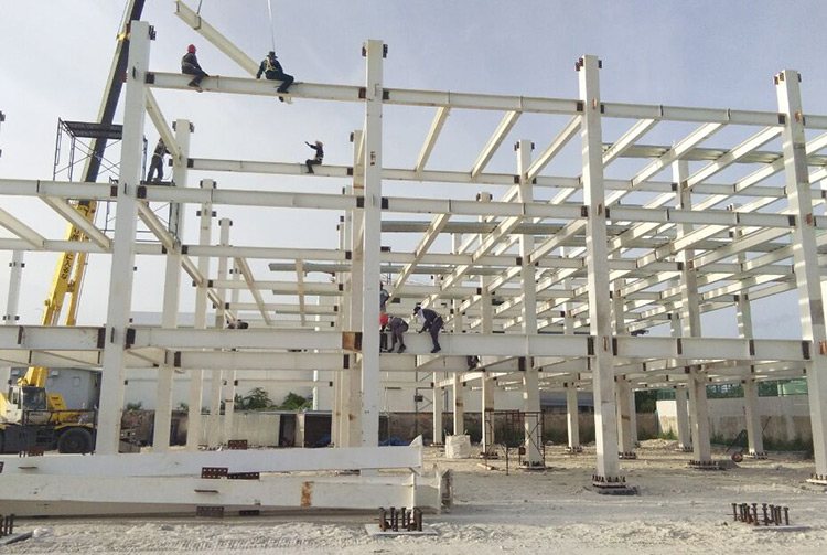 مشروع بناء طوابق متعددة الصلب في جزر المالديف