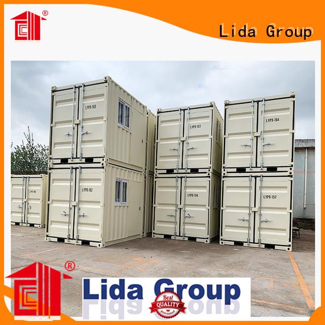 Lida Group High-quality using containers to build a house for business used as booth, toilet, storage room