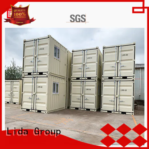 Lida Group Latest recycled shipping containers house Supply used as kitchen, shower room