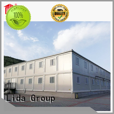 Custom two container home company used as office, meeting room, dormitory, shop