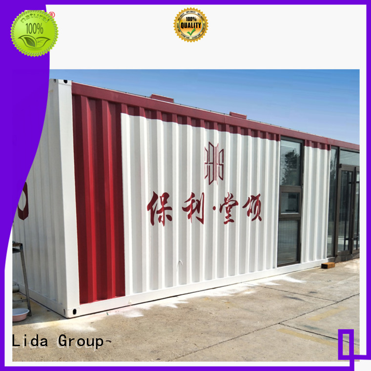 Lida Group Los mejores proveedores de casas de contenedores enormes utilizados como cabina, inodoro, sala de almacenamiento