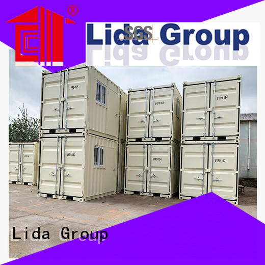 Lida Group Latest 4 shipping container home Supply used as booth, toilet, storage room