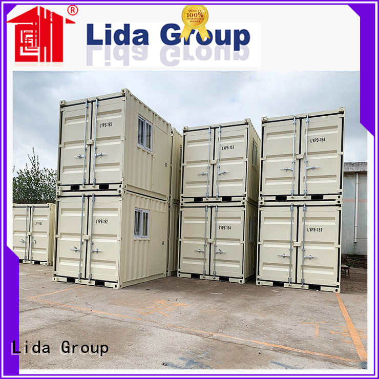 Lida Group empresa de cabañas de contenedores marítimos personalizados usados ​​como cocina, cuarto de ducha