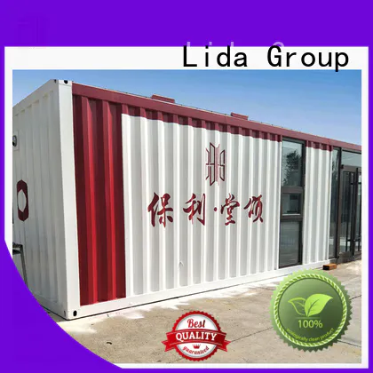 Latest steel container price company used as booth, toilet, storage room