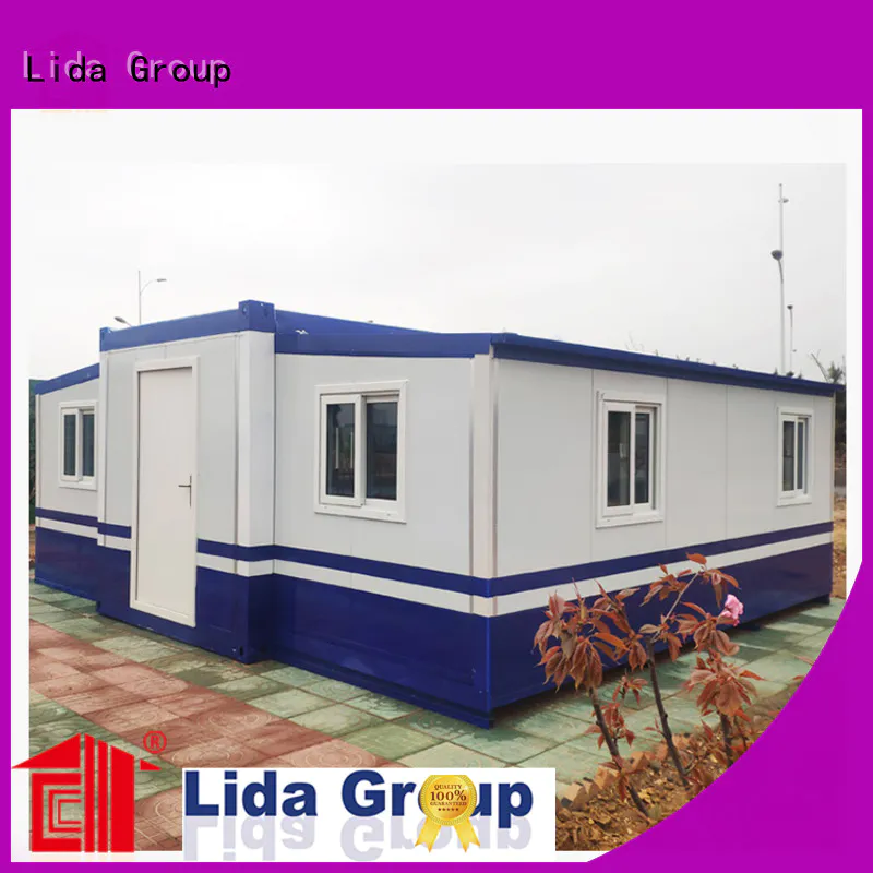 High-quality single container house manufacturers used as booth, toilet, storage room