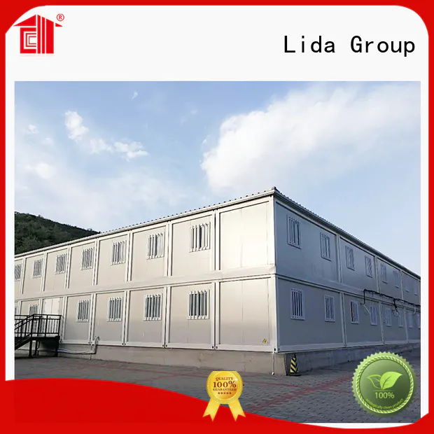 Lida Group Wholesale easy container homes for business used as kitchen, shower room