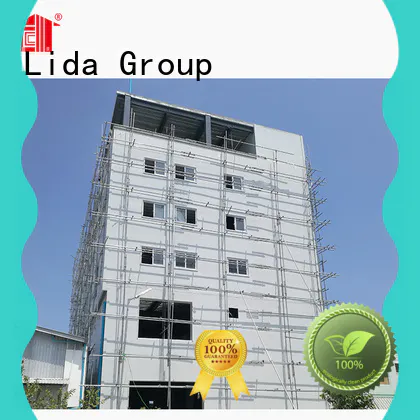 Lida Group homes made from metal buildings company for warehouse