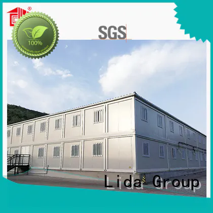 Lida Group cargo homes manufacturers used as kitchen, shower room