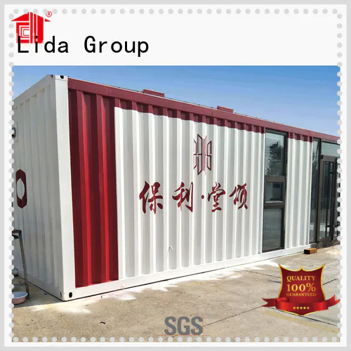 Lida Group Wholesale building a storage container home manufacturers used as office, meeting room, dormitory, shop