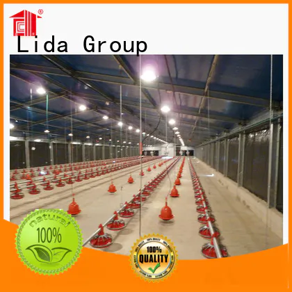 Lida Group broiler chicken house construction manufacturers for poultry farm