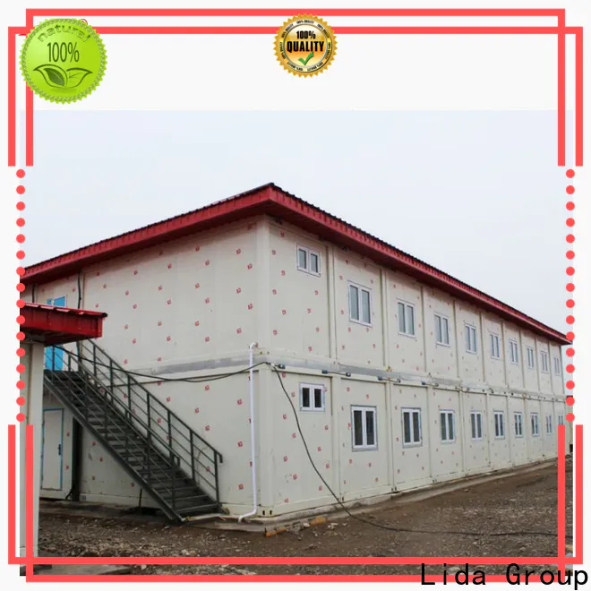 Lida Group steel container homes for sale factory used as kitchen, shower room