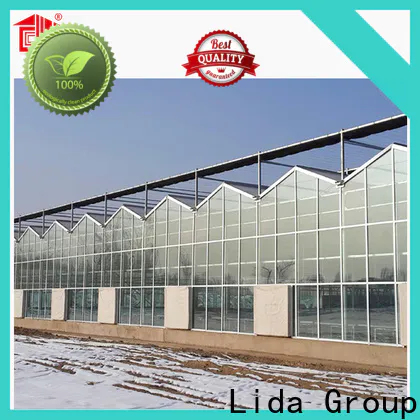 Wholesale garden glass house company for changing the growing conditions of plant