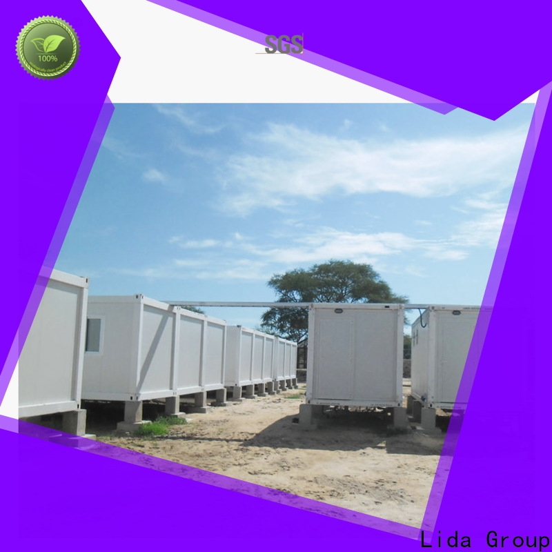 Proveedores de campamento de contenedores del Grupo Lida para empresa de petróleo y gas