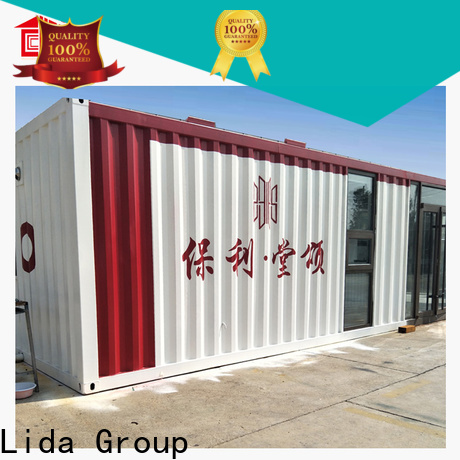 Lida Group Diseños de contenedores marítimos personalizados para empresas que se utilizan como cocina, cuarto de ducha