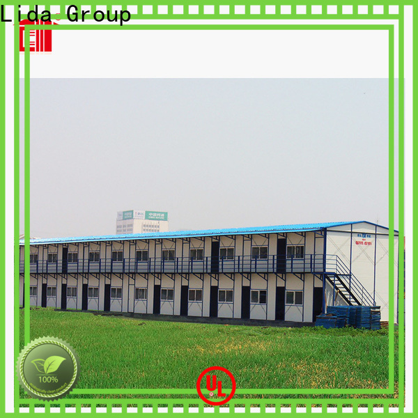 Lida Group Wholesale prefab home construction manufacturers for staff accommodation