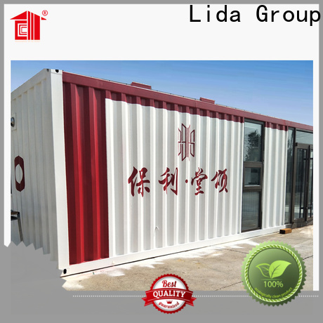 Lida Group Custom homes out of storage containers manufacturers used as office, meeting room, dormitory, shop
