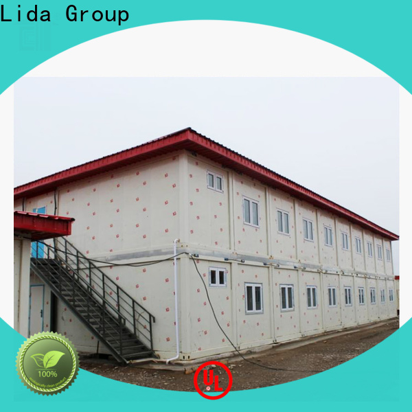 New houses out of containers for business used as office, meeting room, dormitory, shop