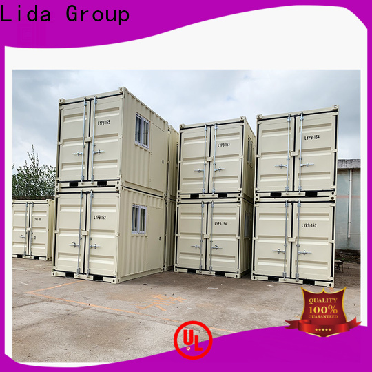 Lida Group High-quality inside storage container homes company used as office, meeting room, dormitory, shop