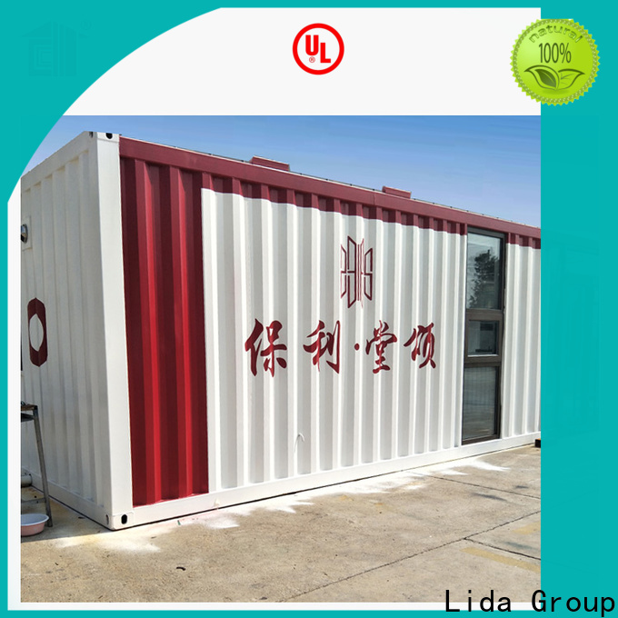Lida Group Top shipping container houses prices manufacturers used as office, meeting room, dormitory, shop