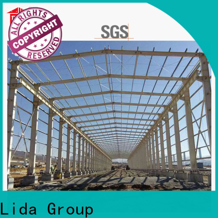 Lida Group prefabricated warehouse buildings in steel for business for workshop