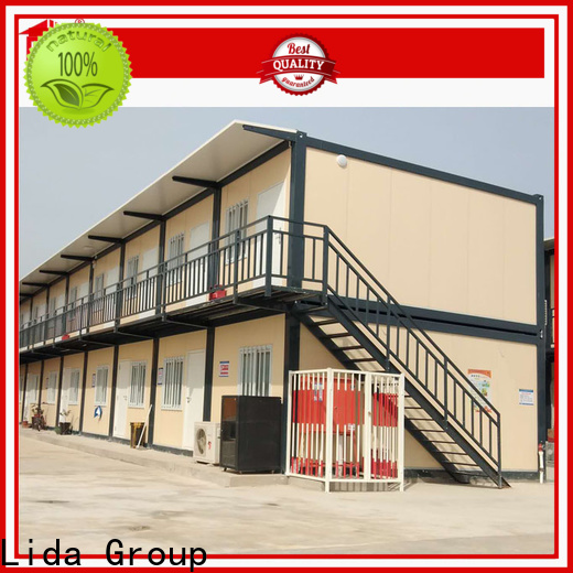Lida Group shipping cargo homes for business used as booth, toilet, storage room