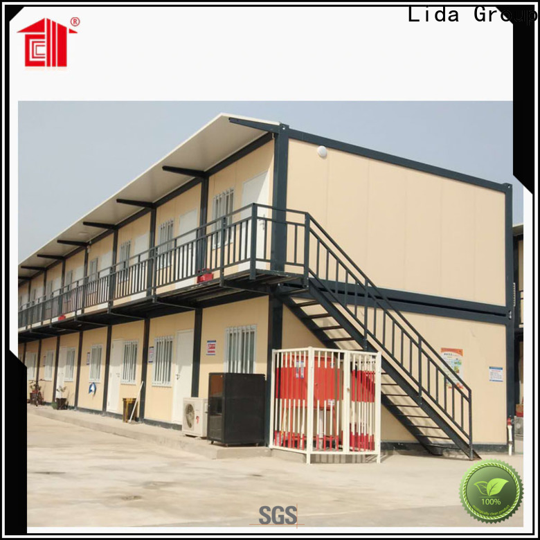 Latest recycled shipping containers house factory used as office, meeting room, dormitory, shop