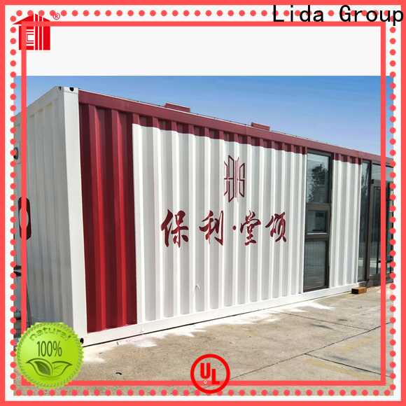 High-quality homes made from sea containers for business used as booth, toilet, storage room