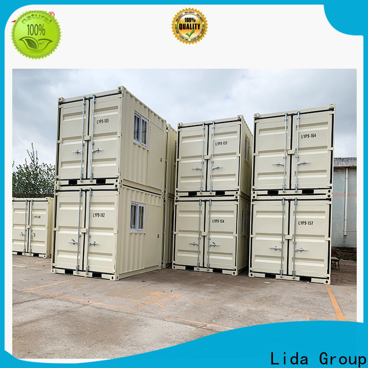Lida Group big shipping container homes factory used as office, meeting room, dormitory, shop