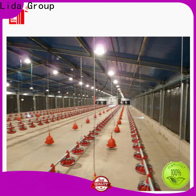 Lida Group broiler sheds for sale for business for poultry raising