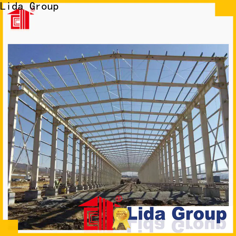 Best steel frame warehouse construction for business used as airport terminal and hangar