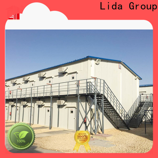 Lida Group military camp for business for oil and gas company
