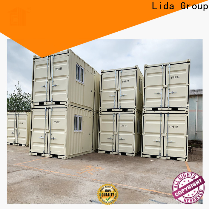 Lida Group flat pack container house company used for Library projects