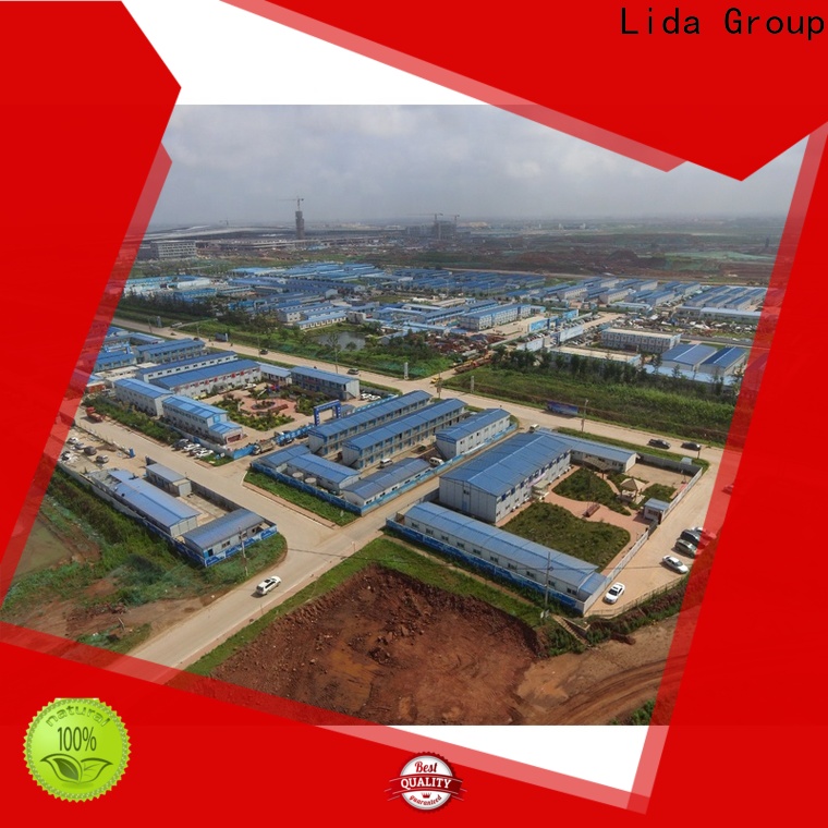 Lida Group modern modular home builders company used as labor camp house