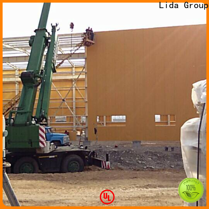 Lida Group steel frame house construction details company used as apartment buildings