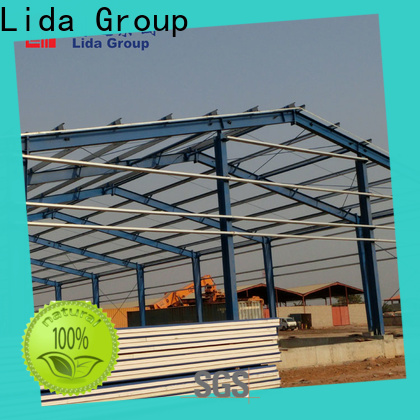 Lida Group metal building foundation shipped to business used as office buildings