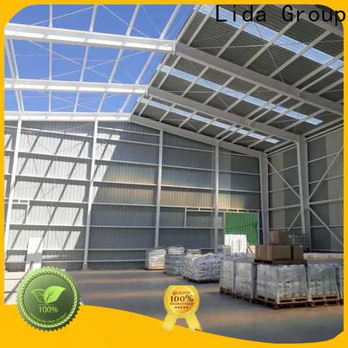 Lida Group High-quality prefabricated workshop buildings Supply used as poultry farm