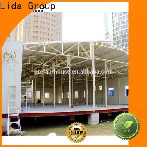 Lida Group building with steel frame manufacturers for poultry farm