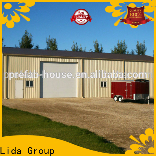 Lida Group metal building parts shipped to business for workshop
