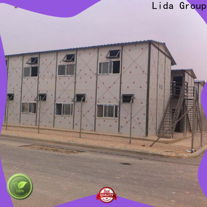 Lida Group prefab pod house factory for staff accommodation