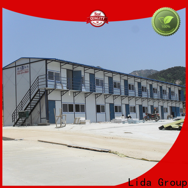 Lida Group New prefabricated house walls shipped to business for site office