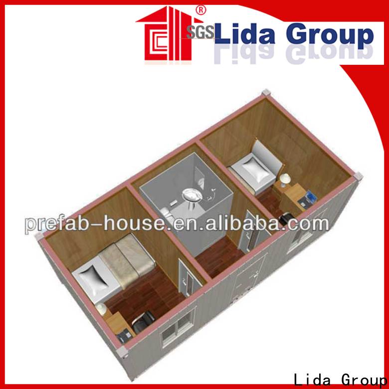 Lida Group Latest modern prefab buildings shipped to business for Kiosk and Booth
