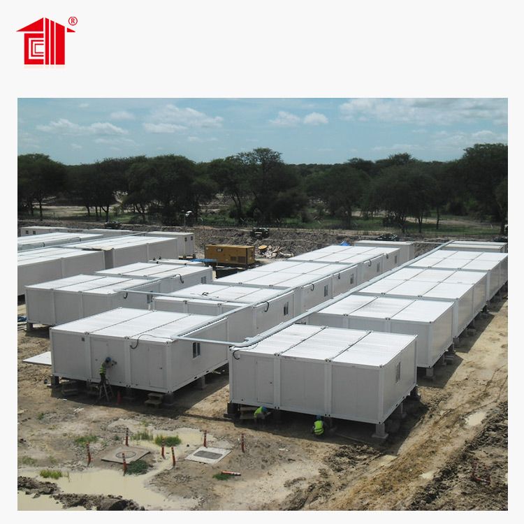 Casa de contenedor de paquete plano modular prefabricada - Grupo Lida
