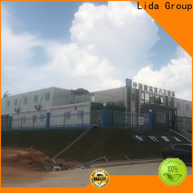 Lida Group High-quality cargo shipping containers for sale shipped to business used as kitchen, shower room