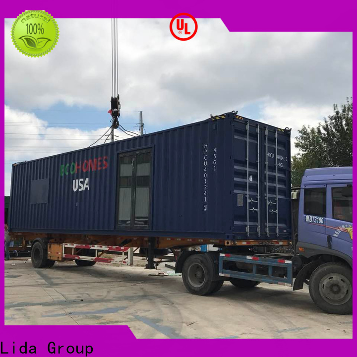 High-quality cheap modular container house manufacturers used as office, meeting room, dormitory, shop