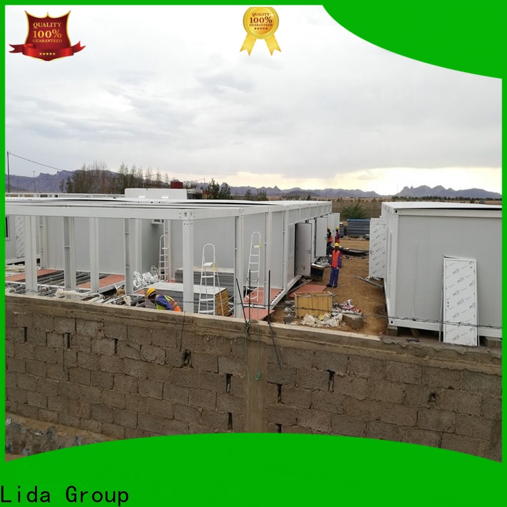 Lida Group modular container factory used as booth, toilet, storage room